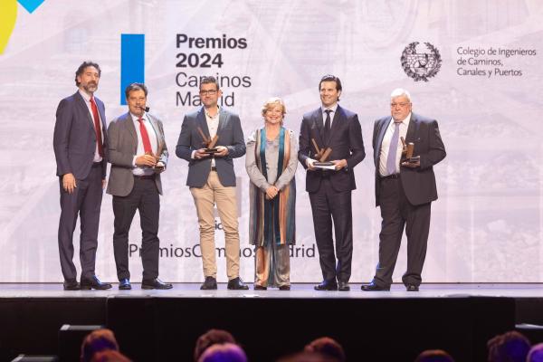 El proyecto de FCC Construcción, “remodelación del Estadio Santiago Bernabéu” ganador de los Premios Caminos Madrid a la mejor obra de 2024