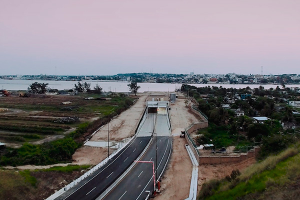 Inauguration of the Coatzacoalcos tunnel (Mexico), built by FCC