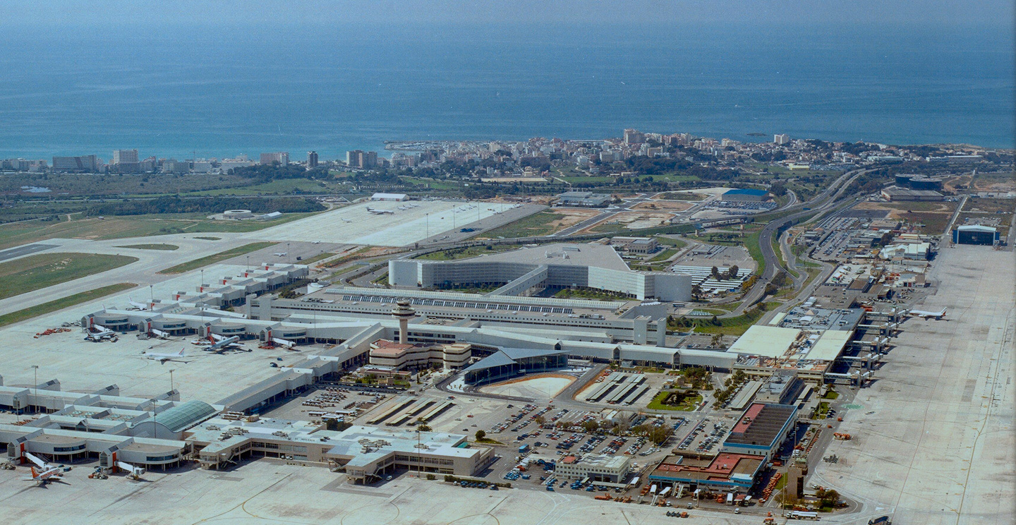 palma airport from cruise terminal